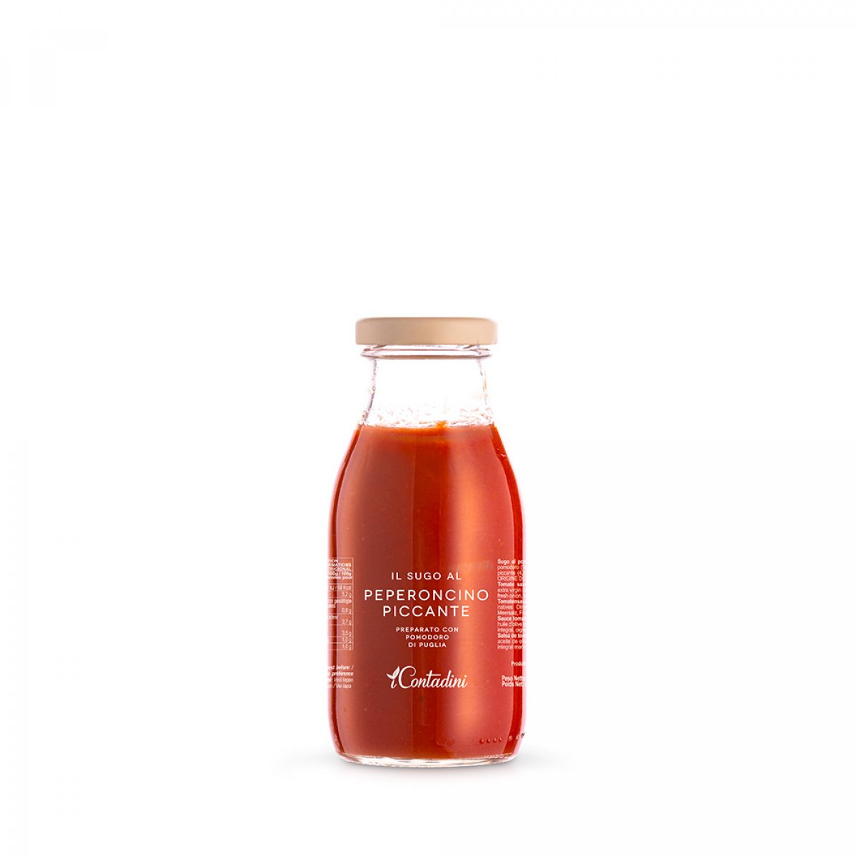 Sugo al peperoncino piccante da 250 gr Sugo, passata di pomodoro