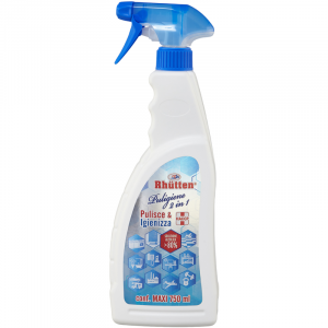 Rhütten, Detergente Igienizzante Spray (Base Alcolica Superiore all'80%),