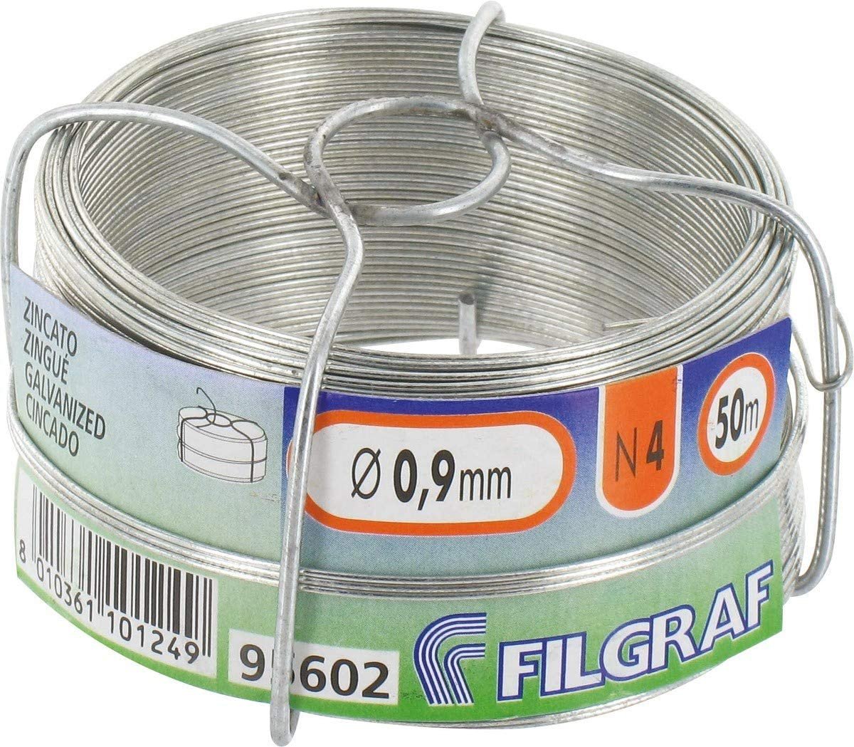 Filo zincato ø 1.0mm bobina da 30m FILGRAF