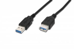 CAVO PROLUNGA USB 3.0 CONNETTORI A MASCHIO/FEMMINA IN RAME MT 1,8