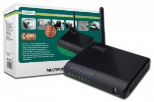 PRINT SERVER DI RETE MULTIFUNZIONE WIRELESS 4 PORTE USB 2.0