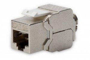 INSERTO JACK STP SCHERMATO RJ45 8 POLI CAT 5E (FRUTTO)