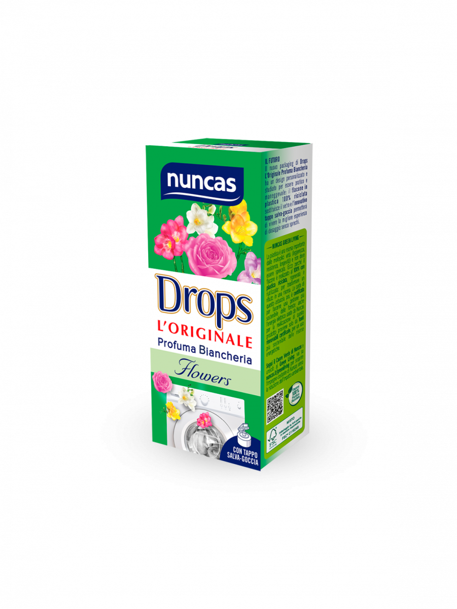 NUNCAS DROPS PROFUMA BIANCHERIA-  FLOWERS 