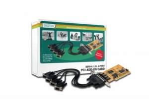 SCHEDA AGGIUNTIVA INTERFACCIA SERIALE RS232 PCI 9 POLI MASCHIO 4 PORTE