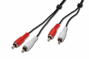 CAVO AUDIO VIDEO 2 X RCA MASCHIO/MASCHIO MT 2,5