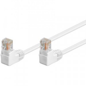 CAVO RETE UTP CAT.5E CONNETTORI RJ45 A 90 GRADI MT 2