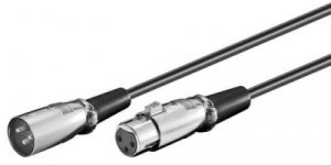 CAVO PROLUNGA XLR 3 POLI MASCHIO/FEMMINA MT 2