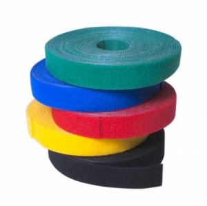 MATASSA 4 MT NASTRO VELCRO LARGHEZZA 16MM COLORE NERO