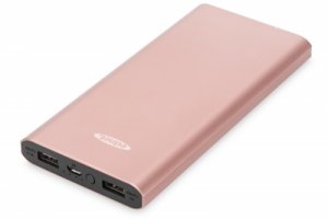 POWER BANK IN ALLUMINIO SLIM LINE 10000 MAH COLORE ORO