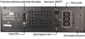 GRUPPO CONTINUITA'  DA RACK 19 3000VA 1800 WATT