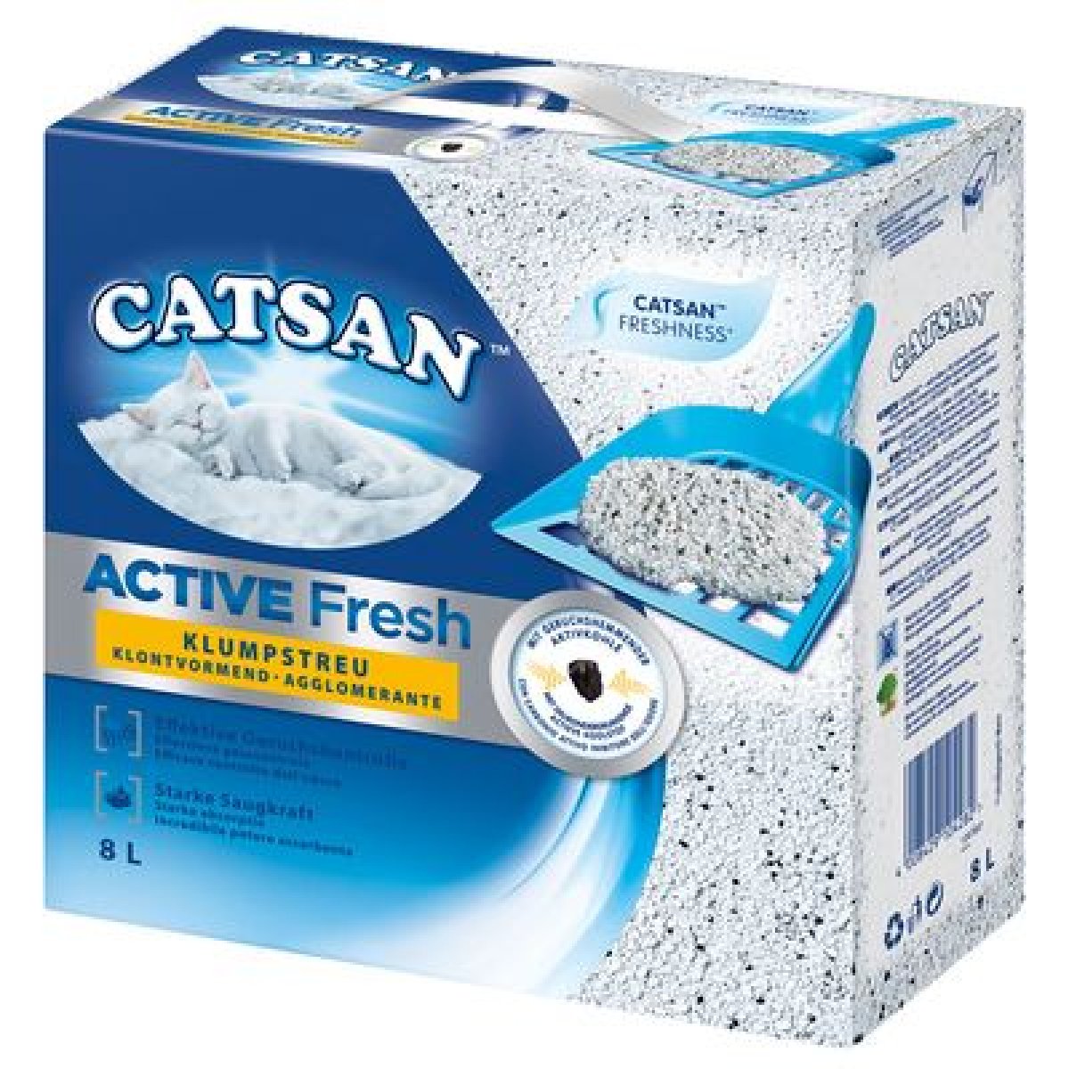 Lettiera agglomerante Catsan Active Fresh 