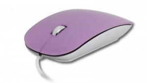 MOUSE USB CON SENSORE OTTICO COLORE VIOLA