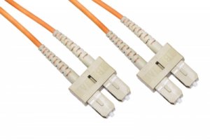 CAVO FIBRA OTTICA SC A SC MULTIMODE DUPLEX OM2 50/125 MT.1