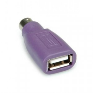 ADATTATORE USB FEMMINA-PS2 MASCHIO PER TASTIERA