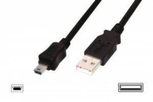 CAVO USB 2.0 MINI B 5 POLI MT.3