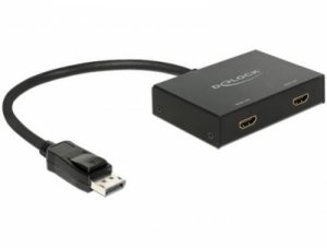 SDOPPIATORE DISPLAYPORT 1.2 - 2 PORTE HDMI