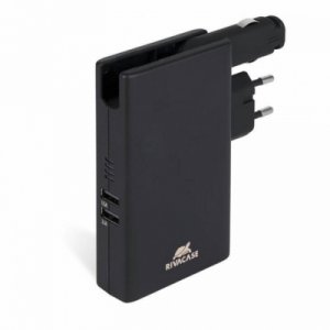 POWER BANK USB 5000 MAH CON CARICABATTERIA AUTO/PRESA A MURO